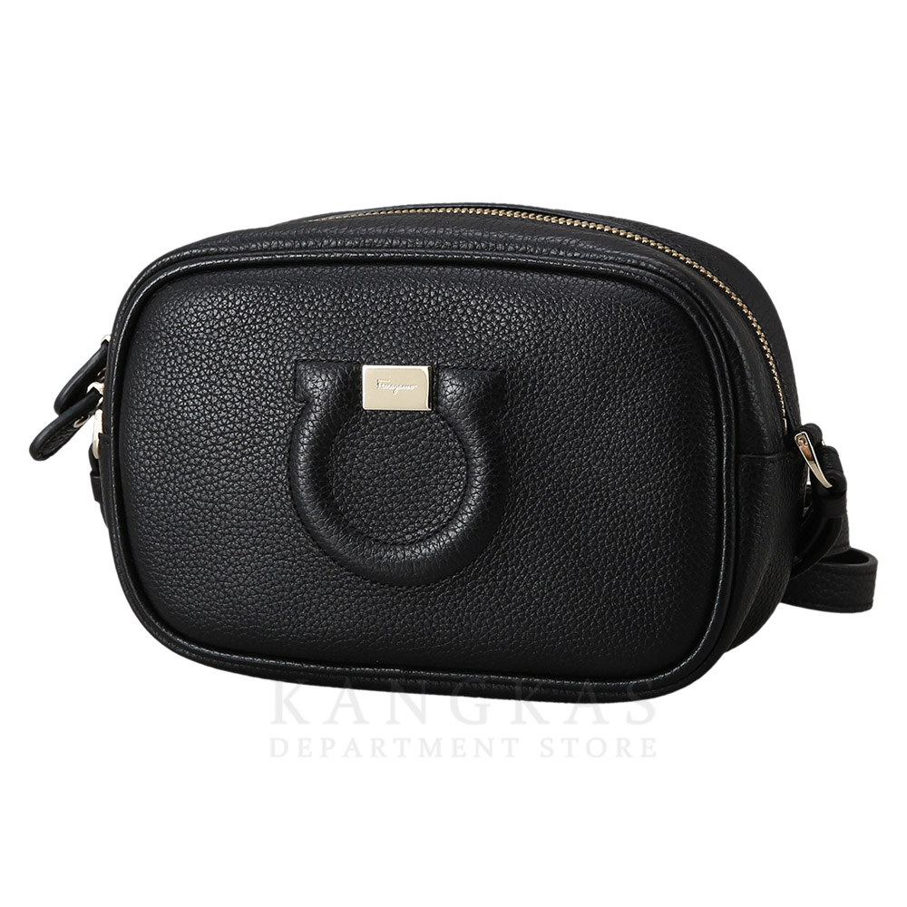 FERRAGAMO(USED)페레가모 간치니 로고 카메라백